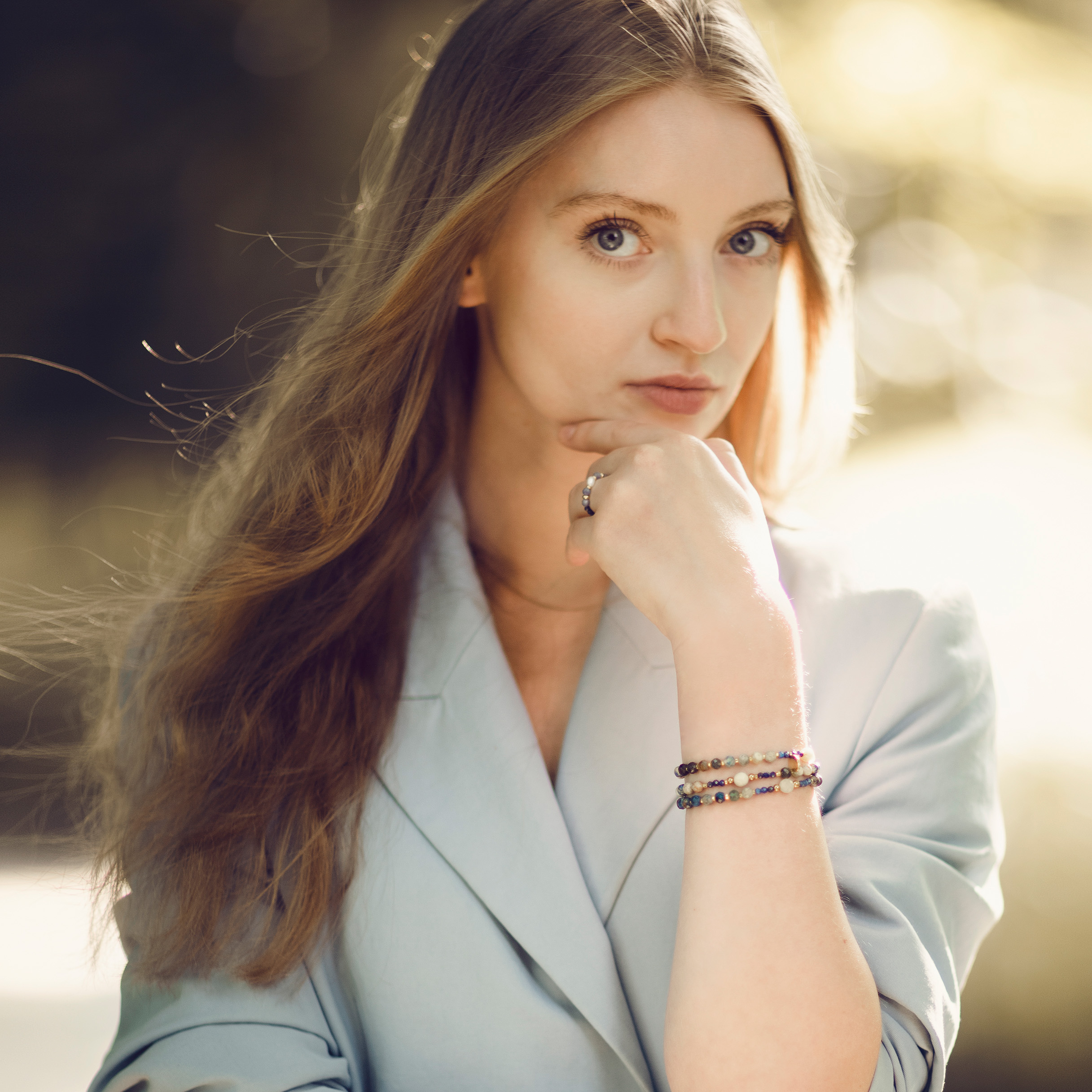 Różaniec na rękę "Powściągliwość"