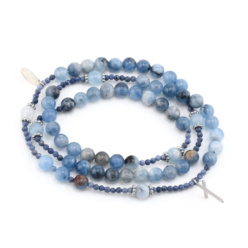 Różaniec na rękę "Ufność"