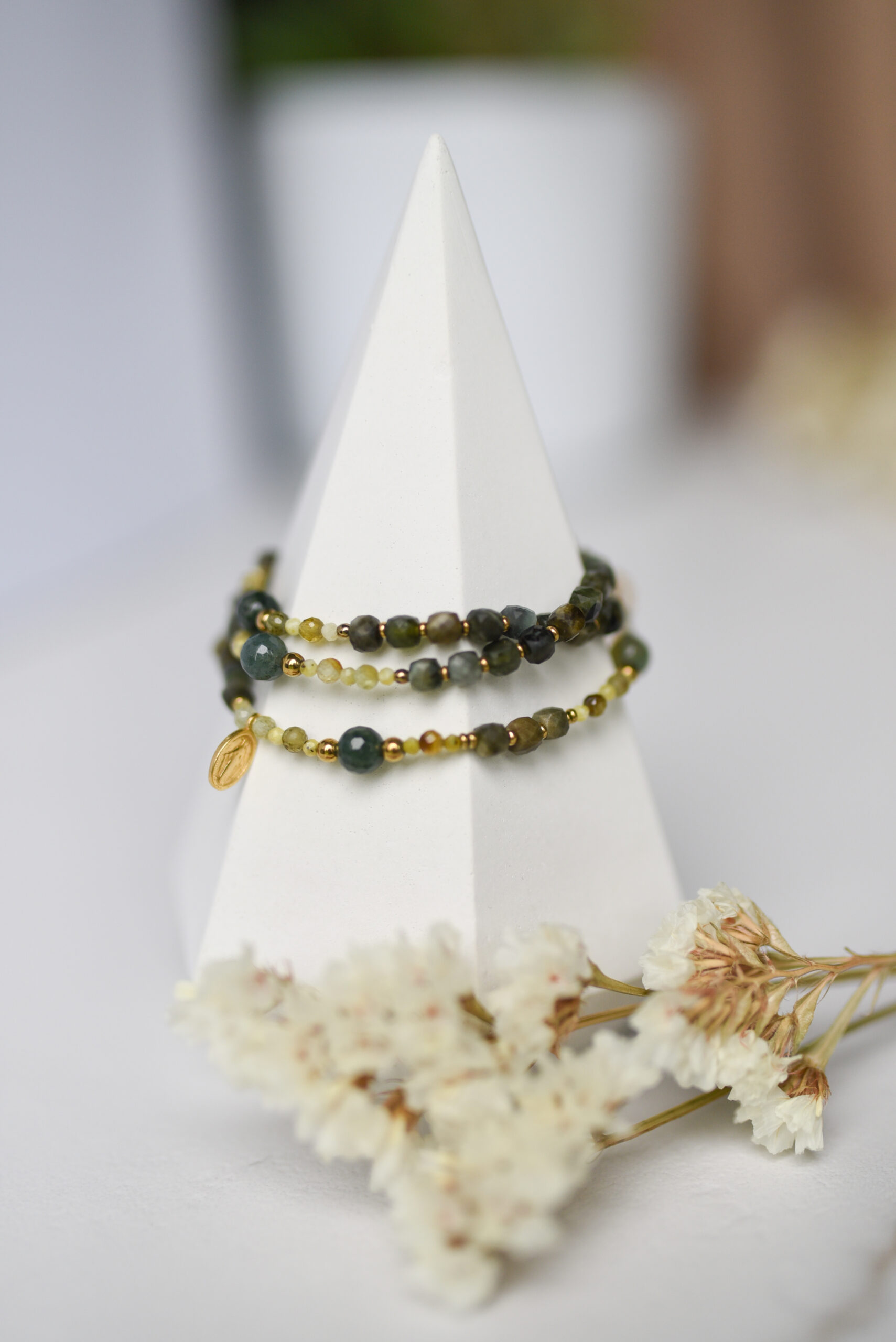 Różaniec na rękę "Owca"