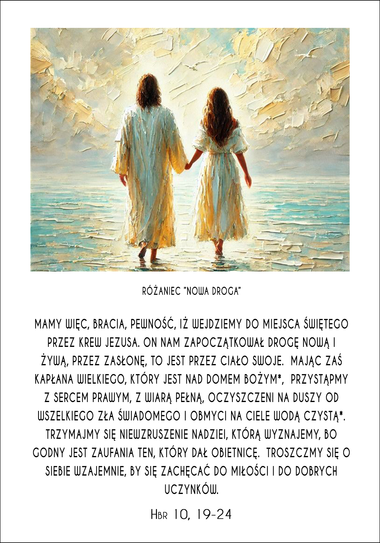 Różaniec na rękę "Nowa droga"