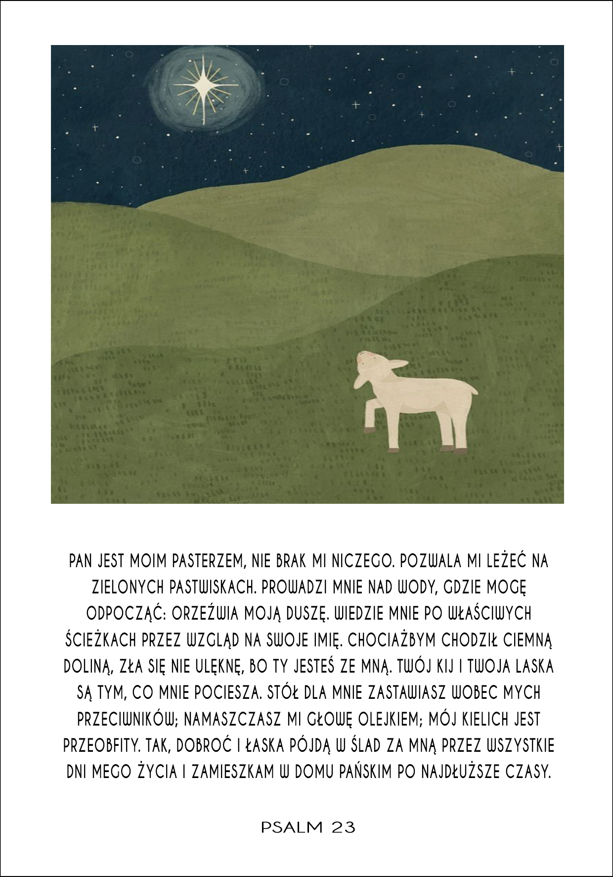 Różaniec na rękę "Owca"