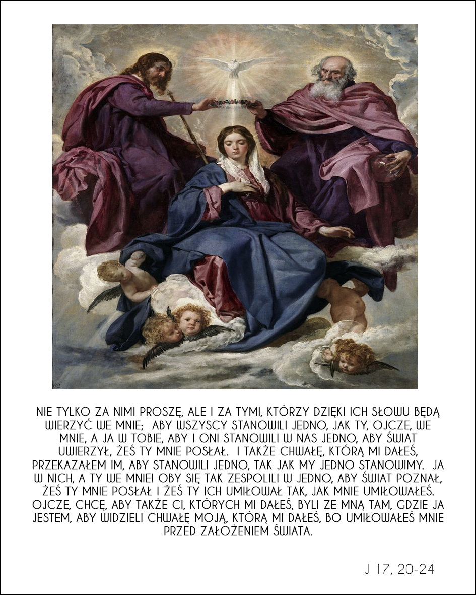 Różaniec na rękę "Ukoronowanie NMP"